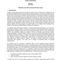 CARPHA: Epidemiologist - Visitor-Based Surveillance 